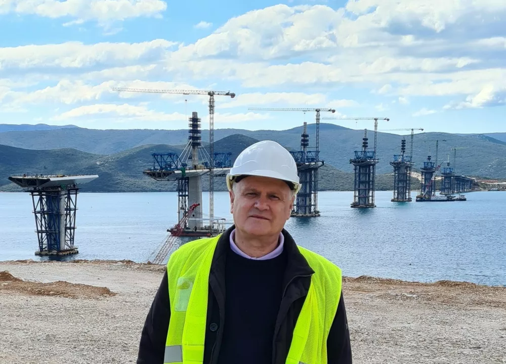 Inženir Marjan Pipenbaher, strokovnjak za gradnjo mostov. Foto: lastni arhiv