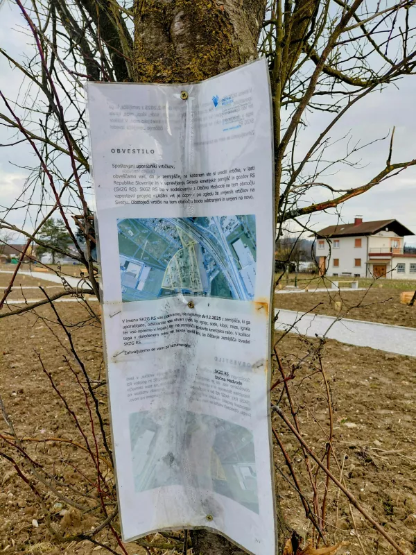 V Medvodah namesto brezplačnih vrtički v najem