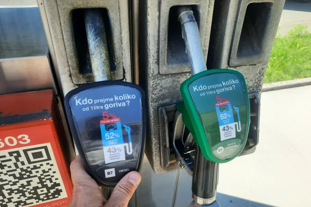 Četrtina državnih varnostnih zalog goriva je skladi&scaron;čena v tujini