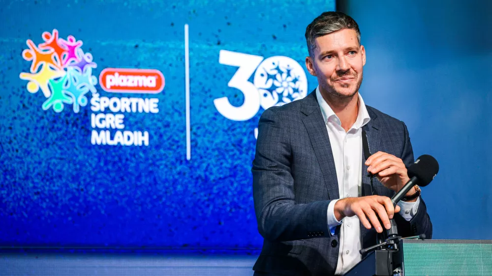 Ljubljana, Ljubljanski grad.Dogodek, na katerem je bil nekdanji kosarkar Goran Dragic imenovan za ambasadorja Plazma Sportnih iger mladih.