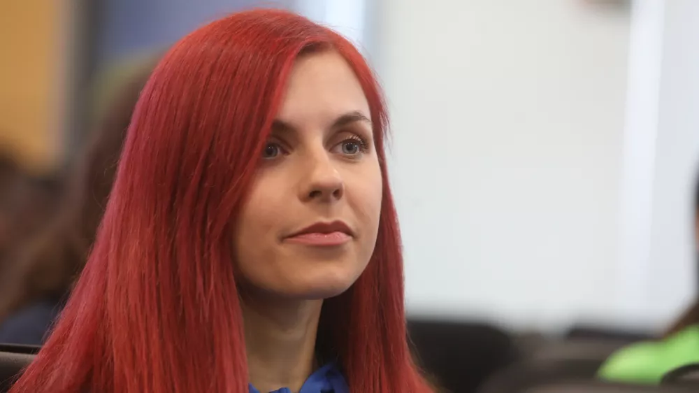 - Klara Lukan-15.02.2024 - Atletska zveza Slovenije (AZS) - podpis pogodbe med AZS in atleti za sezono 2024. FOTO: Bojan Velikonja