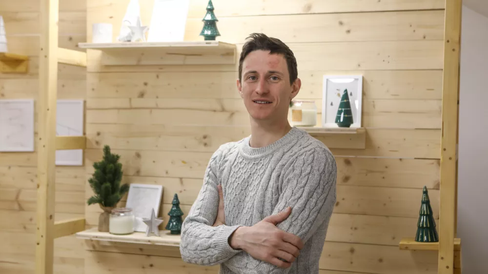 20.01.2026 - Peter Prevc, nekdanji slovenski smučarski skakalec, Foto: Luka Cjuha