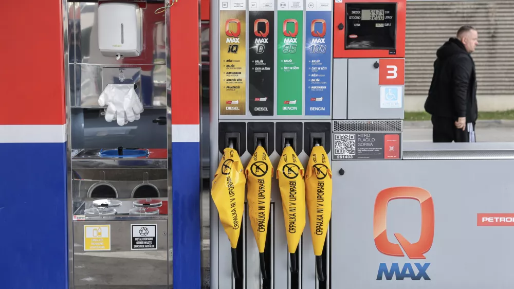 - 14.03.2026 - nedelujoča bencinska črpalka, kriza z nafto, gorivo, nafta, Petrol//FOTO: Jaka Gasar / Foto: Jaka Gasar