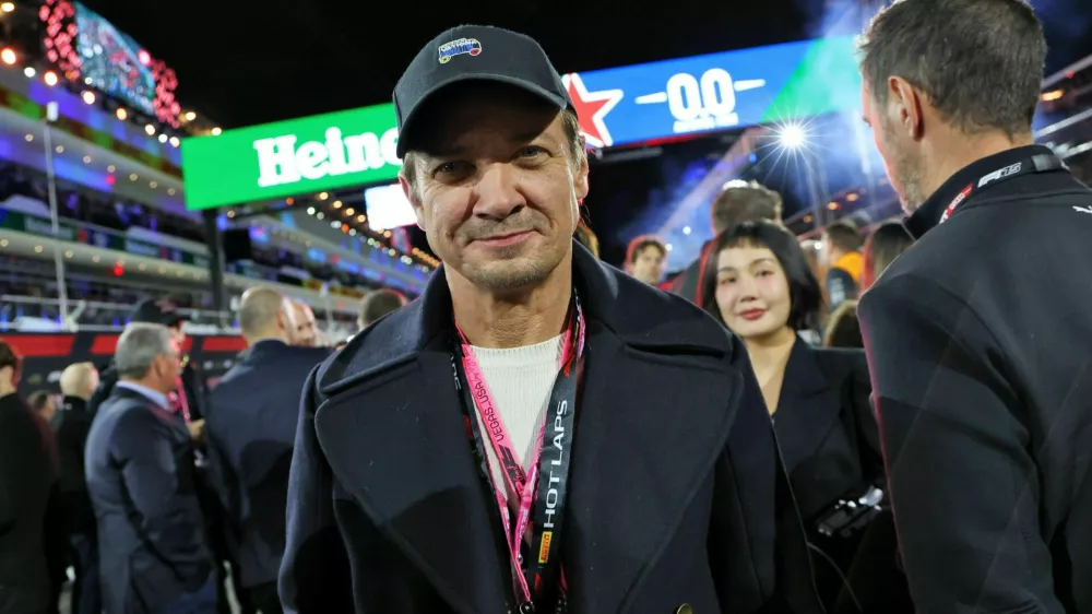 Hollywoodski igralec Jeremy Renner 