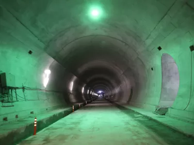 18.3.2024 - predor Karavanke - dogodek ob preboju vzhodne cevi avtocestnega predora Karavanke, nagovor bo imel predsednik vlade Robert Golob, dogodka se bo udeležila tudi ministrica za infrastrukturo Alenka Bratu&scaron;ekFoto: Luka Cjuha