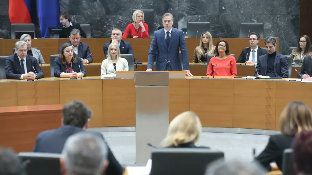 Državni zbor, DZ, poslanska vpra&scaron;anja, 3. 2. 2026, Robert Golob. Foto: Jaka Gasar