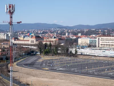 05.03.2026., Zagreb - Pogled na novo parkiraliste Gredelj. Photo: Luka Antunac/PIXSELL