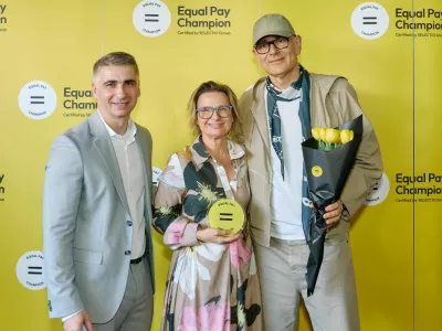 Aleksandar Zemunić, Mojca Domiter in Emil Tedeschi (Foto: Arhiv AG)