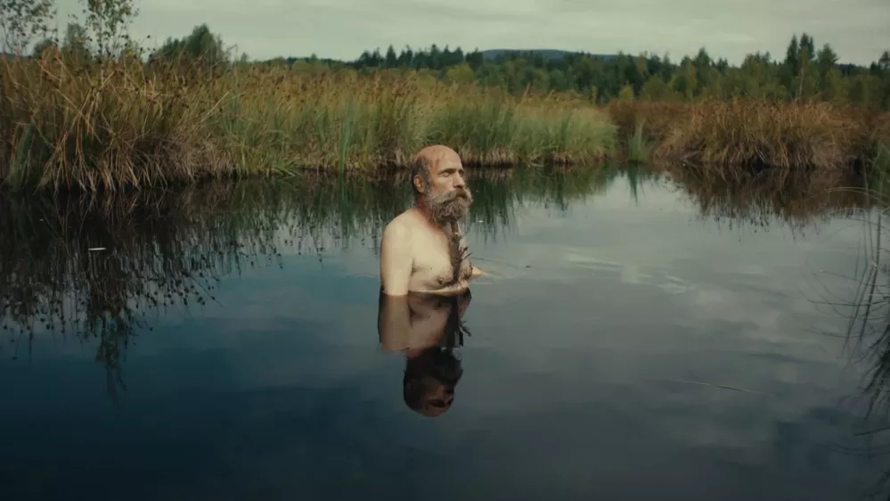 Če&scaron;ko slova&scaron;ka koprodukcija Da se ti zme&scaron;a v divjini režiserja Mira Rema je parodični dokumentarec o dveh bratih, ki živita odmaknjeno v &scaron;umavskih gozdovih. F arhiv FDF