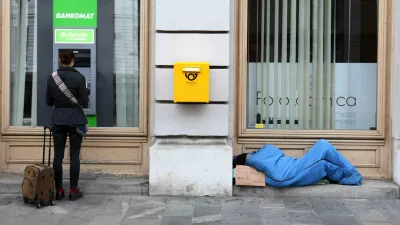 19.11.2024 - simbolična fotografija - rev&scaron;čina, bankomat, brezdomecFoto: Tomaž Skale