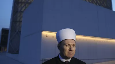 novi mufti Islamske skupnosti Sloveniji mag. Nevzet Porić - 18.03.2022  Muslimanski kulturni center Ljubljana  ljubljanska damija - inavguracija ljubljanskega muftija Nevzeta Porića, //FOTO: Jaka Gasar