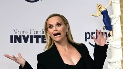 Reese Witherspoon'You're Cordially Invited' UK Special Screening, London, UK - 23 Jan 2025,Image: 957010280, License: Rights-managed, Restrictions:, Model Release: no