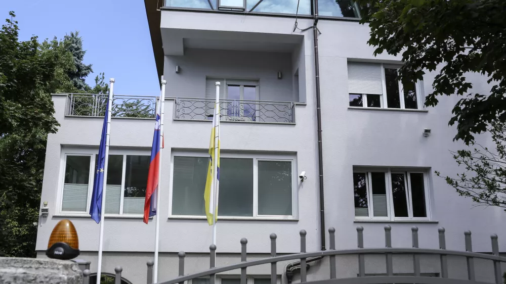 - Sedež stranke SDS, Ljubljana//FOTO: Jaka Gasar