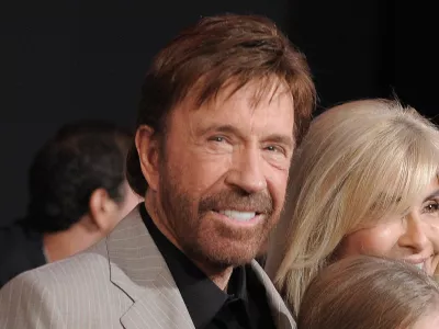 FILE - Chuck Norris attends the premiere for "The Expendables 2" in Los Angeles on Aug. 15, 2012. (Photo by Jordan Strauss/Invision/AP, File)