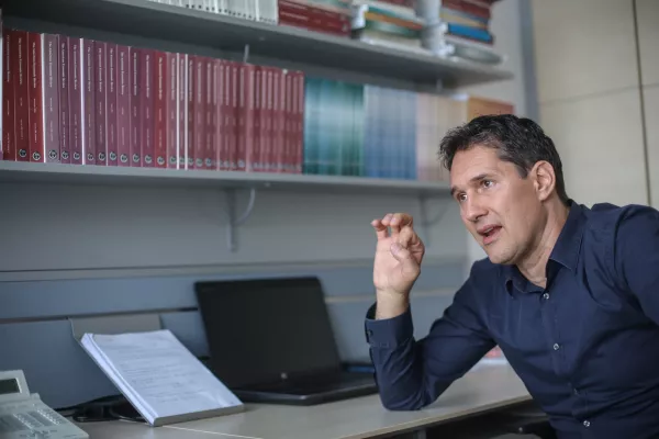 - 11.10.2017 - red. prof. dr. Sa&scaron;o Polanec, ekonomist in profesor na ljubljanski Ekonomski fakulteti.   //FOTO: Jaka Gasar / Foto: Jaka Gasar