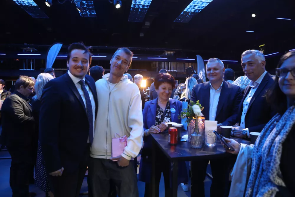 Gibanje Svoboda22.3.2026 - volitve v državni zbor 2026 - parlamentarne volitve 2026 - spremljanje izidov volitrvFoto: Luka Cjuha