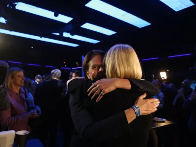 Gibanje Svoboda22.3.2026 - volitve v državni zbor 2026 - parlamentarne volitve 2026 - spremljanje izidov volitrvFoto: Luka Cjuha