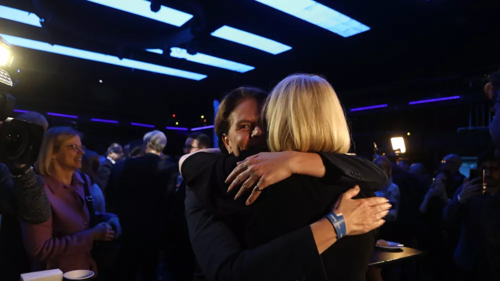 Gibanje Svoboda22.3.2026 - volitve v državni zbor 2026 - parlamentarne volitve 2026 - spremljanje izidov volitrvFoto: Luka Cjuha