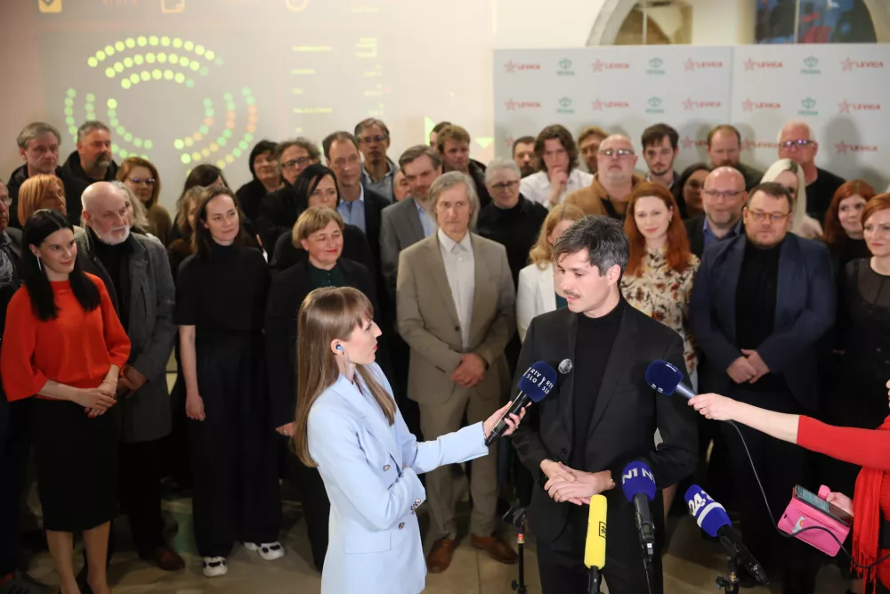 Gibanju Svoboda mandat več od SDS, Golob: Čakajo nas trda pogajanja