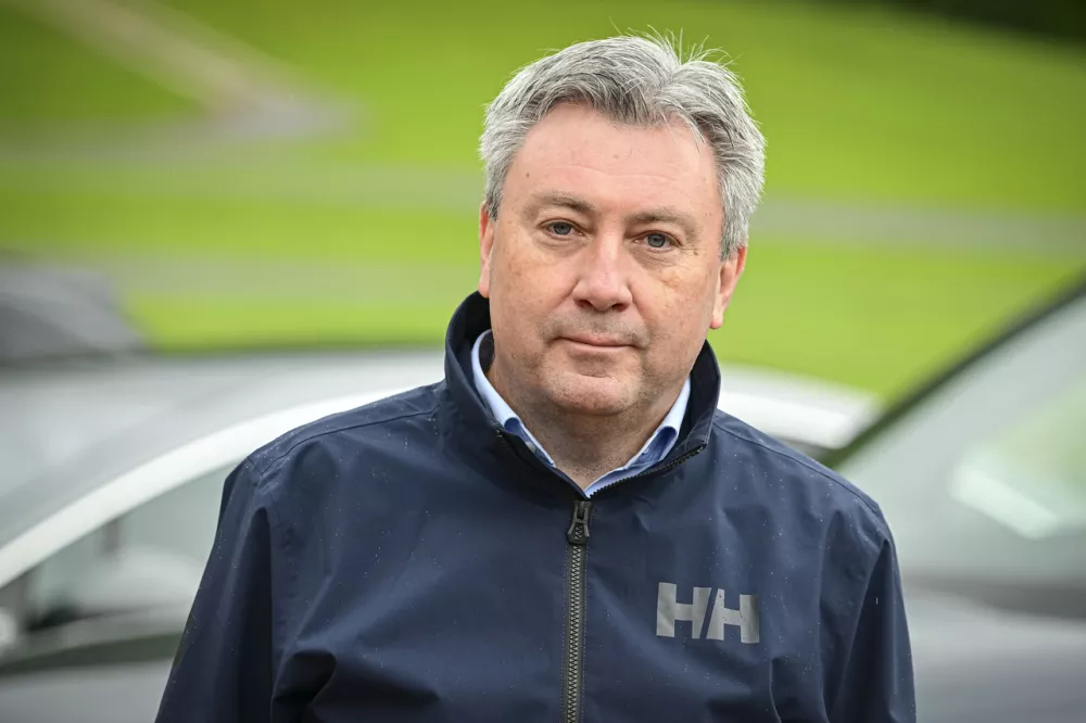 Dr. Igor Hustič, direktor podjetja Tovarna olja Gea: &raquo;Če uporabim kar znano terminologijo, se mi sodelovanje s Hoferjem zdi več kot fer.&laquo; (Foto: Jure Makovec)