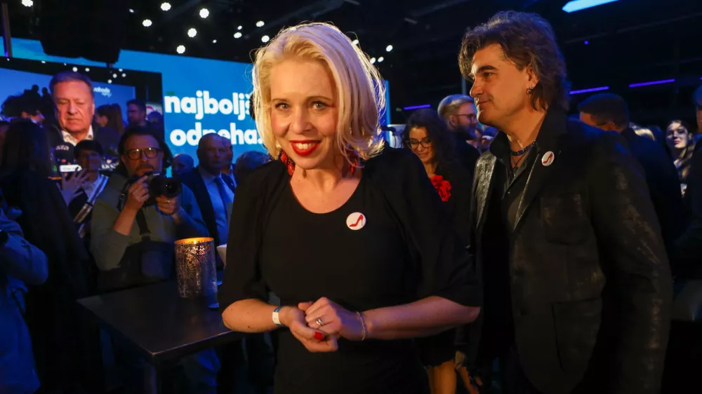 Ur&scaron;ka Klakočar22.3.2026 - volitve v državni zbor 2026 - parlamentarne volitve 2026 - SvobodaFoto: Luka Cjuha
