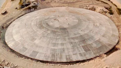 Pokrov že najeda zob časa, pod njim pa plutonij, ki bo razpadel čez desettisoče let. / Foto: Profimedia