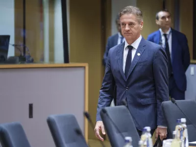 Belgija, Bruselj.Zasedanje voditeljev drzav clanic EU.Predsednik vlade Robert Golob.