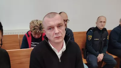 Dmytri Dobniuk je na sodi&scaron;ču močno obžaloval tragično prometno nesrečo, v kateri je umrlo pet njegovih rojakinj in se opravičil njihovim svojcem. F Mojca Marot 