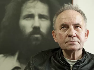 28.02.2014., Zagreb - Knjizevnik Milko Valent u svom domu."nPhoto: Davor Visnjic/PIXSELL 