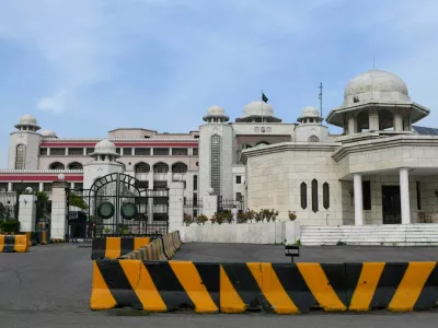 View of the Prime Minister's House building, as Pakistan offers to help mediate talks between the United States and Iran, amid the U.S.-Israeli conflict with Iran, in Islamabad, Pakistan March 26, 2026. REUTERS/Yasir Rajput