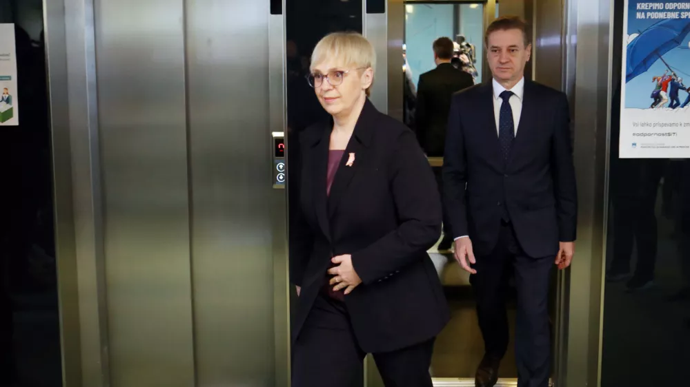 26-03.2026 - seja Sveta za nacionalno varnost, Nata&scaron;a Pirc Musar, Robert GolobFoto: Tomaž Skale