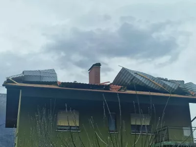 Neurje, veter, severna primorska.26. marec 2026