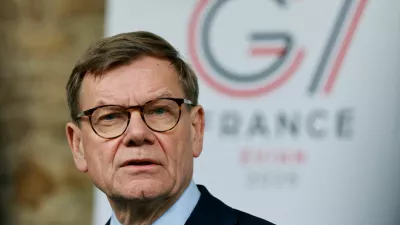 Germany's Foreign Minister Johann Wadephul speaks to the press on the second day of the G7 Foreign Ministers' Meeting at Vaux-de-Cernay Abbey in Cernay-la-Ville near Paris, France, March 27, 2026. REUTERS/Stephanie Lecocq