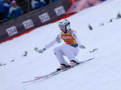 Nika Prevc na treningu postavila svetovni rekord: &raquo;&Scaron;e nikoli nisem tako uživala!&laquo;