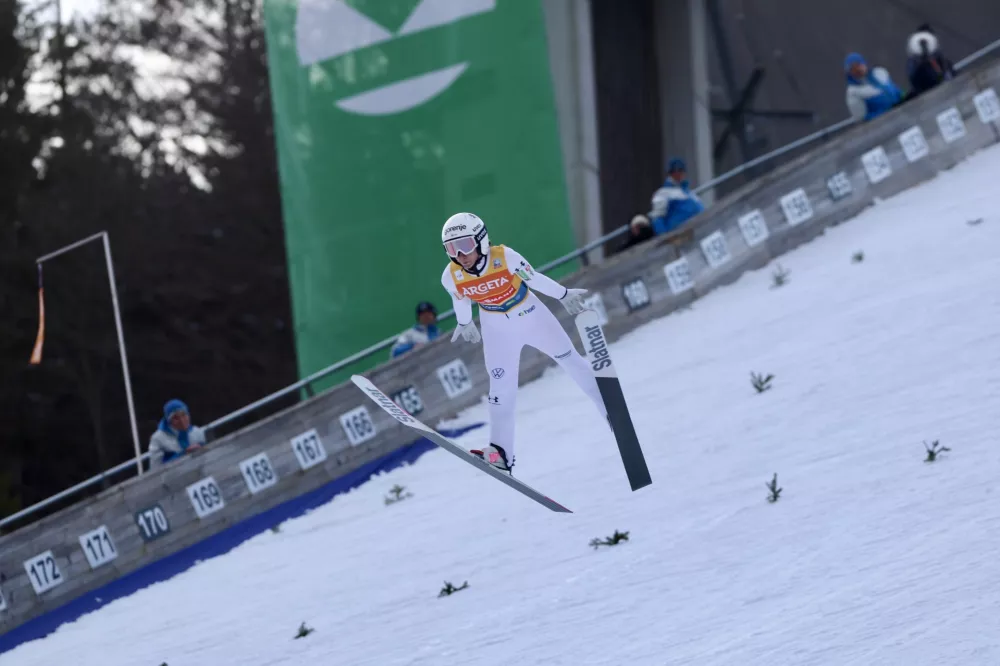 Nika Prevc na treningu postavila svetovni rekord: &raquo;&Scaron;e nikoli nisem tako uživala!&laquo;