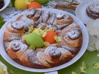 Velikonočni venec ali krona Foto: Fala