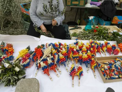 11.04.2025 - Butarice - prodaja butaric - cvetna nedeljaFoto: Luka Cjuha