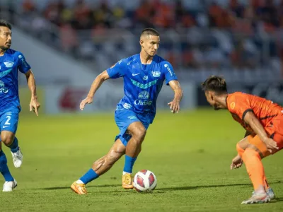 Med tekmo v tajski ligi pred časom. / Foto: Profimedia