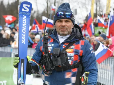 Vedran Pavlek01.03.2025 - Audi FIS svetovni pokal v alpskem smučanju Kranjska GoraFoto: Luka Cjuha