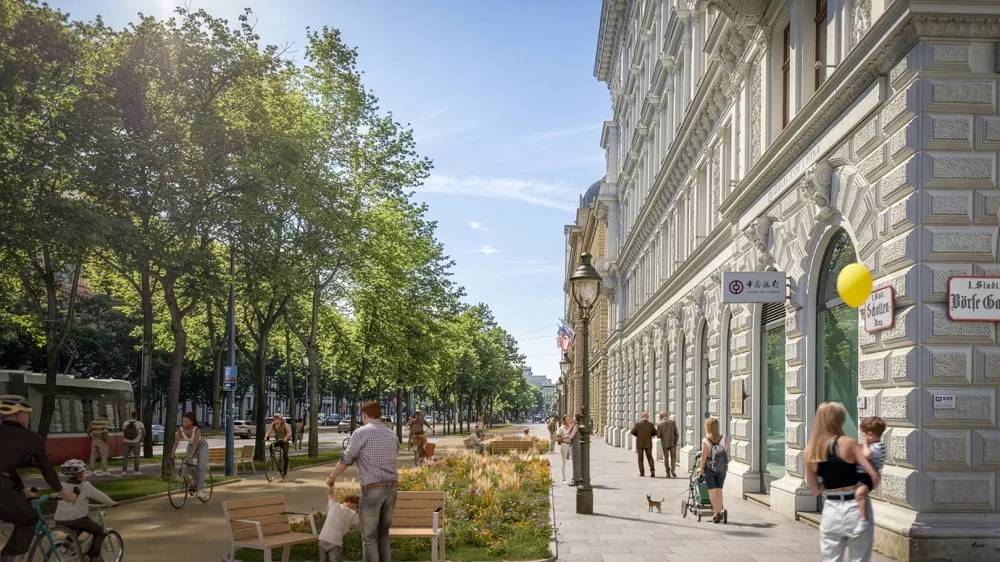 Na Dunaju so predstavili ambiciozen projekt prenove znamenitega dunajskega &raquo;ringa&laquo;. (c) Mobilit&auml;tsagentur Wien_ZOOMVP.AT (1)