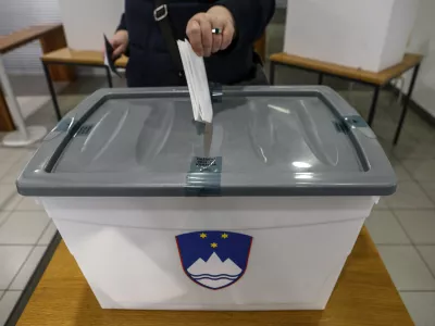 22.3.2026 - volitve v državni zbor 2026 - parlamentarne volitve 2026 - voli&scaron;čeFoto: Luka Cjuha