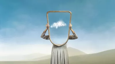 imaginacija ženska siva