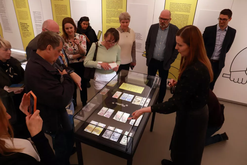 31.03.2026 -razstava - Denar in kriminal, MUZAUr&scaron;ka PurgFoto: Tomaž Skale