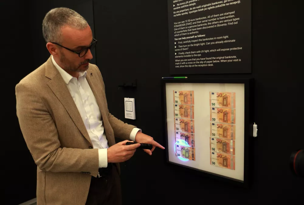 31.03.2026 -razstava - Denar in kriminal, MUZAMatko MiočFoto: Tomaž Skale