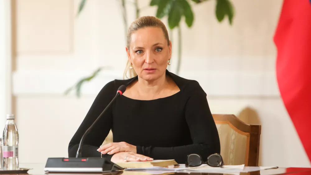 - Katarina Bervar Sternad,- 18.02.2026. - Javna predstavitev kandidatke Katarine Bervar Sternad za predsednico KPK v Predsedni&scaron;ki palači.//FOTO: Bojan Velikonja