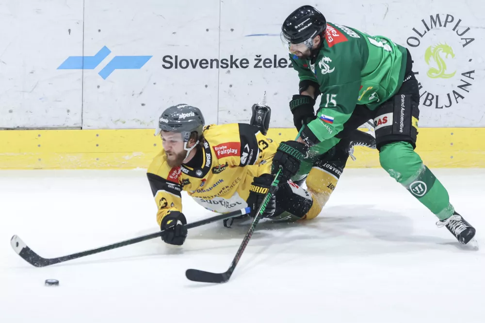 - 31.03.2026 - hokej - druga polfinalna tekma med Olimpija: Pustertal v ligi ICEHL//FOTO: Jaka Gasar