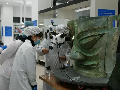 Arheolo&scaron;ko najdi&scaron;če je najbolj znano po nenavadnih obrazih, ki so jih oblikovali in častili. / Foto: Profimedia