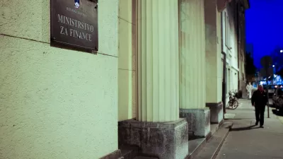 - Ministrstvo za finance Republike Slovenije, Župančičeva 3 v Ljubljani, stavba  //FOTO: Bojan Velikonja