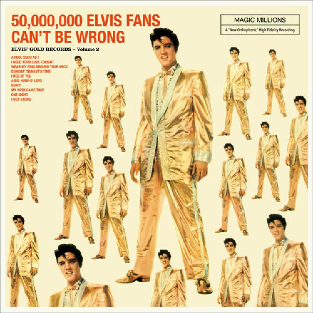 50,000,000 Elvis Fans Can't Be Wrong: Elvis' Gold Records, Volume 2 / Foto: Nn