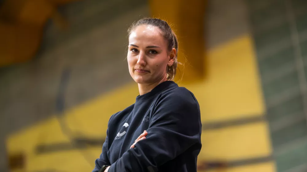 &Scaron;pela Ožegovič, trenerka Calcit Volley